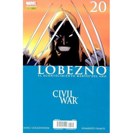 LOBEZNO VOL.4 Nº 20 CIVIL WAR