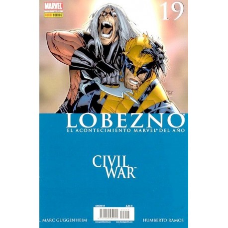 LOBEZNO VOL.4 Nº 19 CIVIL WAR