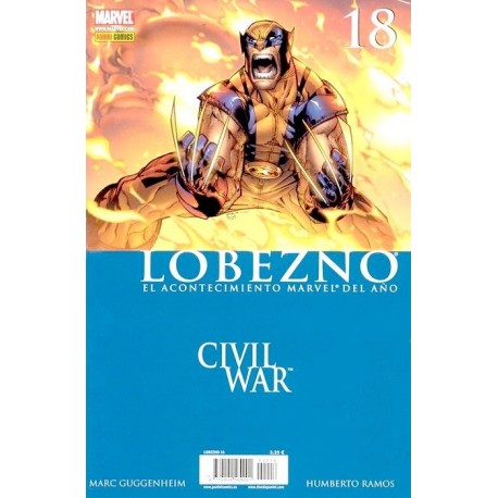 LOBEZNO VOL.4 Nº 18 CIVIL WAR