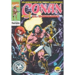 CONAN EL BÁRBARO Nº 182 (LLEVA ETIQUETA EN PORTADA)