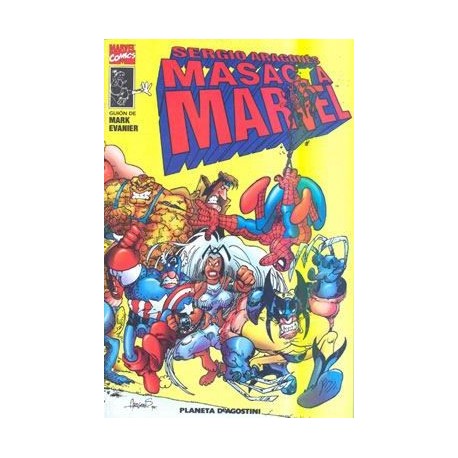 SERGIO ARAGONÉS MASACRA MARVEL / DESTRUYE DC