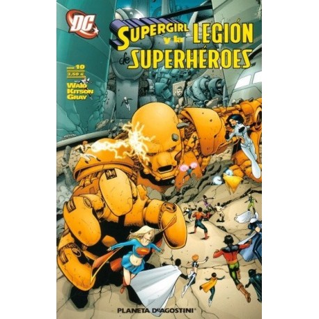 SUPERGIRL Y LA LEGIÓN DE SUPERHÉROES Nº 10