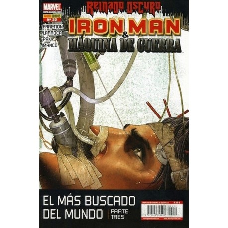 IRON MAN Nº 22 IRON MAN Y MÁQUINA DE GUERRA 