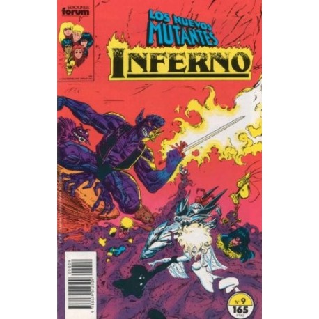 INFERNO Nº 9 LOS NUEVOS MUTANTES