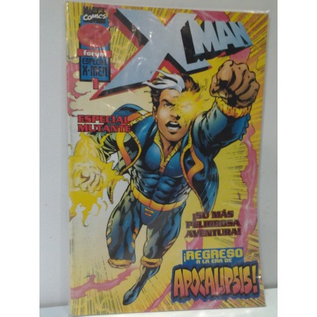 X-MAN: ESPECIAL MUTANTE 1 REGRESO A LA ERA DE APOCALIPSIS 