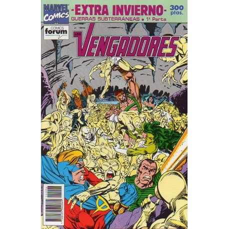 LOS VENGADORES: EXTRA INVIERNO 1992 GUERRAS SUBTERRÁNEAS 1ª PARTE