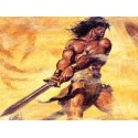 CONAN - LA ESPADA SALVAJE TAPA ROJA